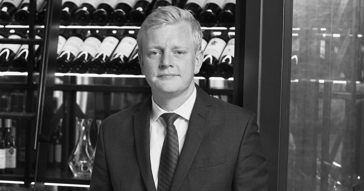 Jonathan Ellson director of food and beverage Woven by Adam Smith