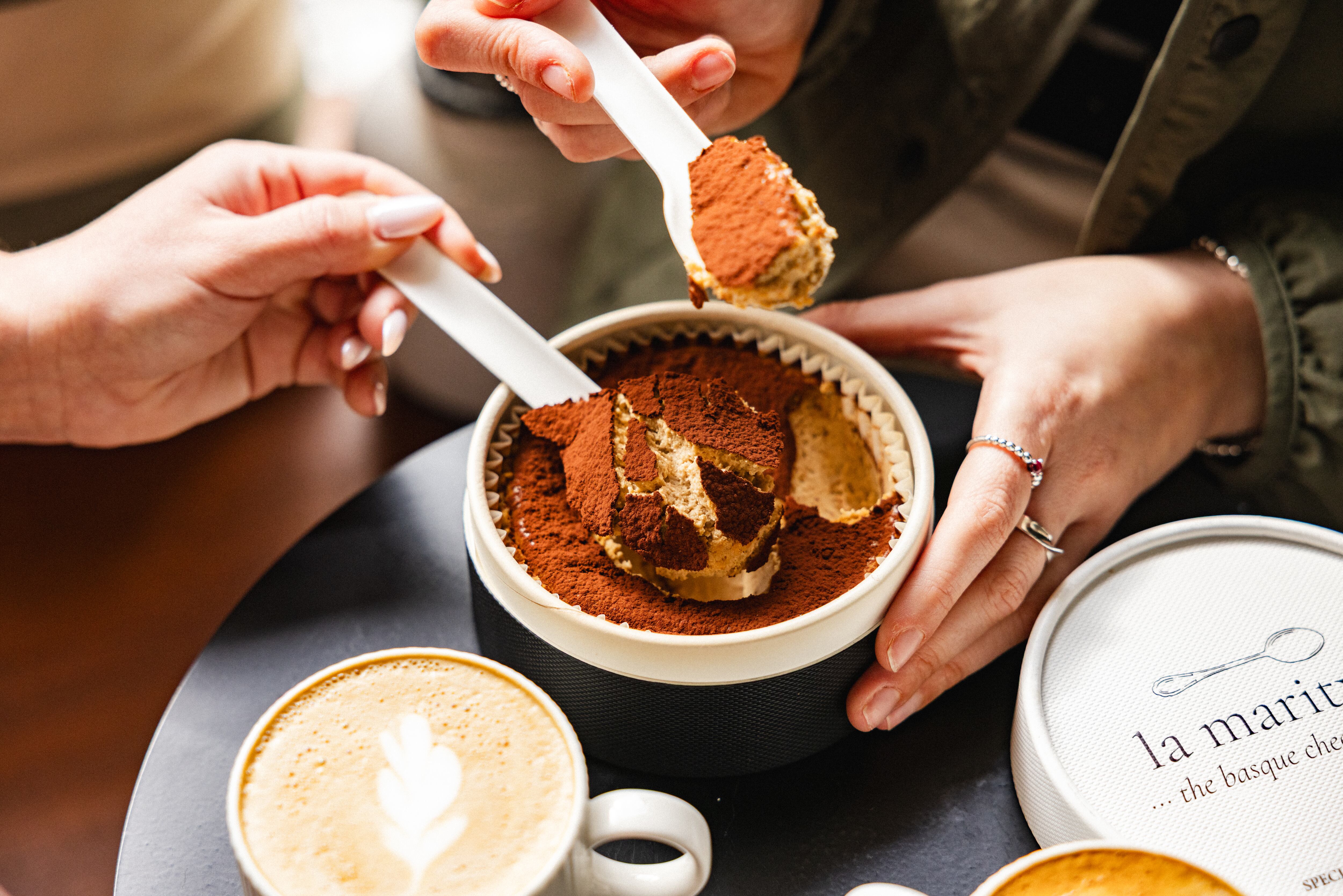 La Maritxu's Tiramisu cheesecake