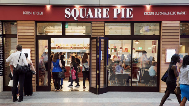 Square Pie  Restaurants in Stratford, London