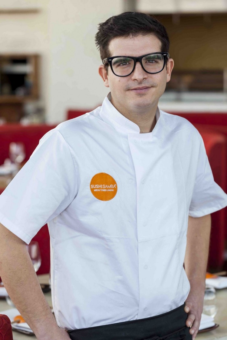 Claudio Cardoso, executive chef, Sushisamba