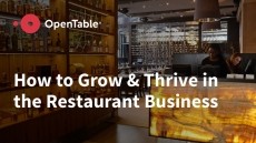 How to Grow & Thrive in the Restaurant Business