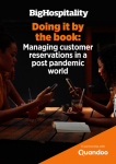 Download the report: Managing customer reservations in a post pandemic world