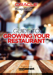 Essential Guide to Growing your Restaurant