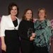 (L-R): Jill Stein was presented with her Lifetime Achievement Award by Emma Forbes and Tracy Rogers of the award's sponsor, Unilever Food Solutions