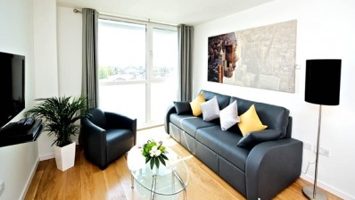A Staycity apartment at the London Heathrow site