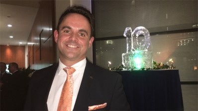 James Berry was talking at the hotel's 10th birthday celebrations