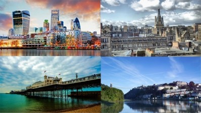 Top 10 most visited UK cities 2014