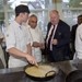 Eric Pickles (centre) was at the University of West London earlier this week to launch the new scholarship in South Asian cuisine