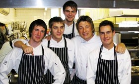 Jamie Oliver gets Ministry of Food student Fifteen job