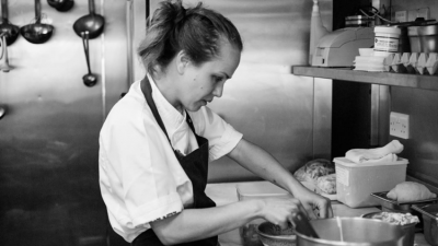 Mariana Chaves, head pastry chef Fifteen Cornwall 