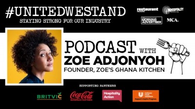 Podcast: chef Zoe Adjonyoh on turning her catering company into a community kitchen during Coronavirus crisis