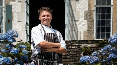 Nigel Bacon appointed head chef at Cornwall's Nutty Duck in Trevalsa Court hotel