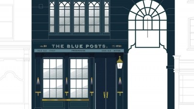 The Palomar team to bring counter dining to relaunched Soho pub The Blue Posts
