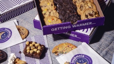 Krispy Kreme owned late night cookie concept Insomnia Cookies to make UK launch