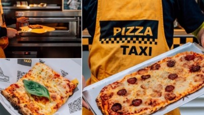 'Disruptive' street food brand Pizza Taxi open at Canteen food hall Greenwich Peninsula London