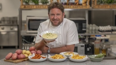 James Martin launches frozen potato range for chefs 