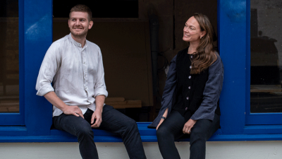 Honey Spencer and Charlie Sims on their Sune natural wine restaurant in Hackney