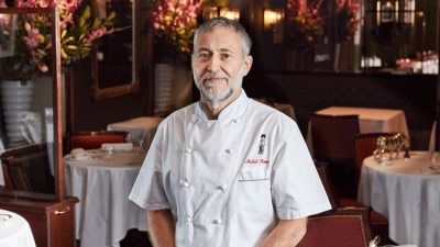 Michel Roux Jr. pictured at his Le Gavroche restaurant in Mayfair