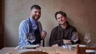 Head chef Luke Ahearne and restaurateur Daniel Koukarskikh