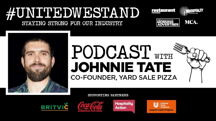 Podcast: Yard Sale Pizza co-founder Johnnie Tate on maintaining a delivery business during Coronavirus crisis