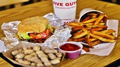 Five Guys named UK's most popular fast food chain