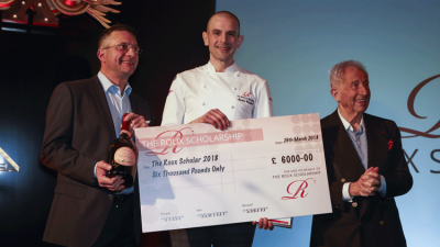 Hide chef Martin Carabott wins the 2018 Roux Scholarship