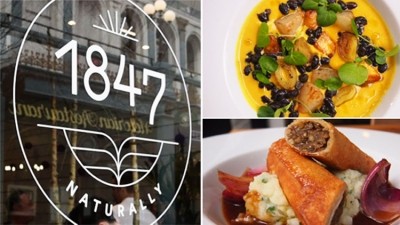 1847 vegetarian restaurant closes two sites