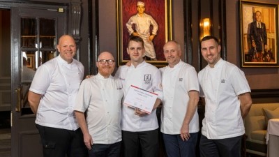 Skibo Castle chef Eddie Brown wins the Andrew Fairlie Scholarship