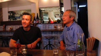 Frank Yeung and his father Joe 