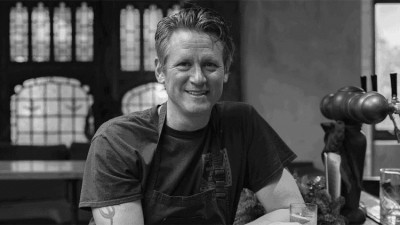 Flash-grilled: Henrik Ritzén  Swedish chef who runs the stove at the Double Red Duke in the Cotswolds