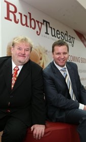 Stephen (L) and Gary Mayo will  bring Ruby Tuesday to the UK