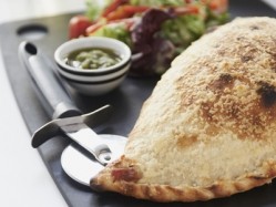 Pizza Express's new Calzone, which it launched last week, the same week it came out as the top restaurant brand in a poll among 18-24 year-olds