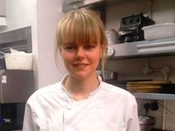 22-year-old  Emily Greenough impressed chefs Tom Duffil and Ashley Palmer-Watts