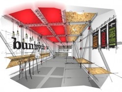 Bunnychow's 270 sq.ft site can seat up to 12 customers indoors and up to 50 outside
