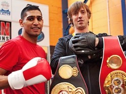 Amir Khan (left) is among a selection of British Olympians past and present that will feature in Great British Menu this Spring