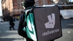 Deliveroo drivers protest working conditions at London AGM 