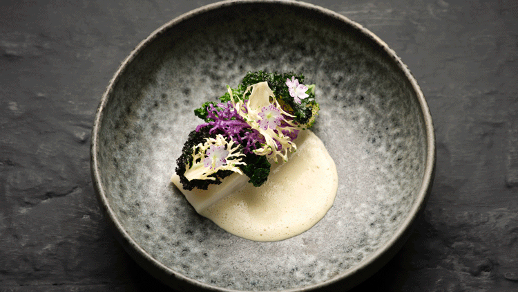 Turbot-with-kale